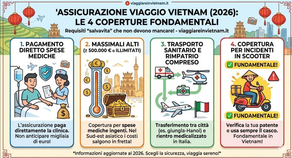 assicurazione per viaggio in vietnam