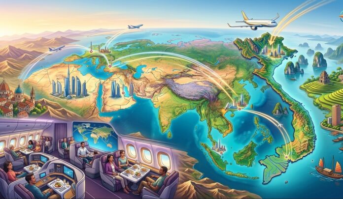 come arrivare in vietnam