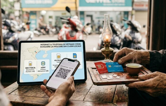 come avere internet in vietnam