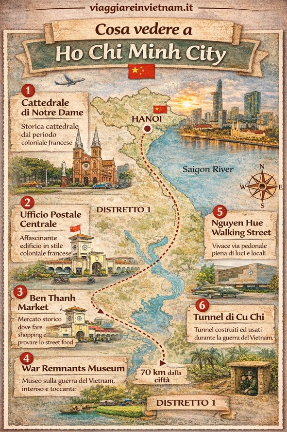 cosa vedere a ho chi minh city del vietnam