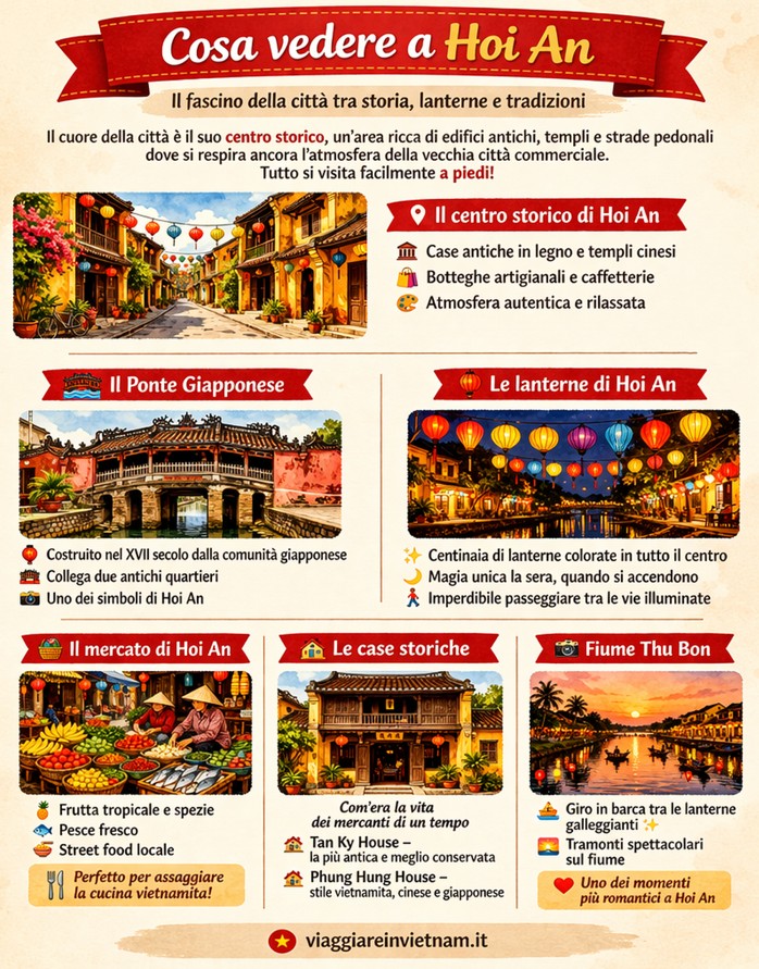 cosa vedere a hoi an in vietnam