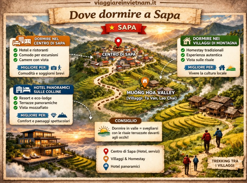 dove dormire a sapa nel vietnam