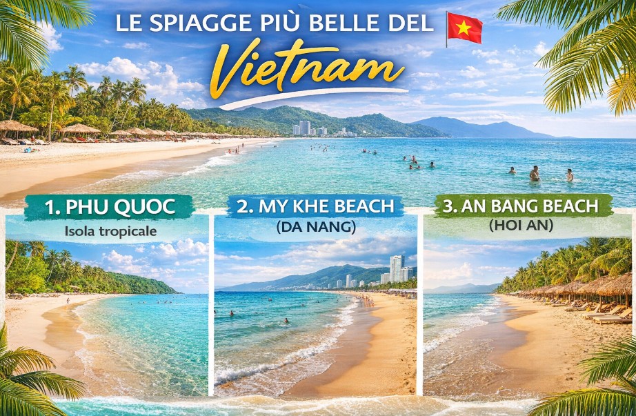 le spiaggie più belle del vietnam