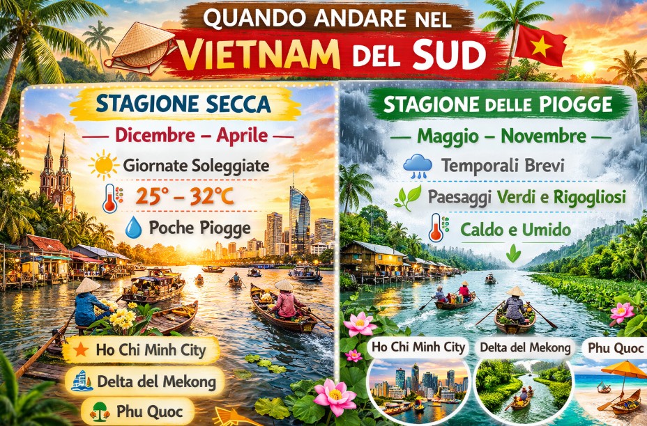 quando andare nel vietnam del sud