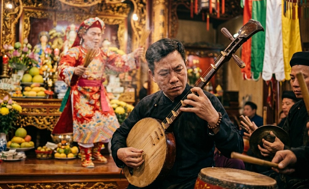 rituale delle dee madri in vietnam